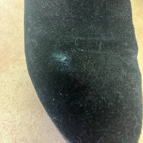 Sam Edelman Penrose Black Suede Studded Ankle Booties - Picture 15 of 15